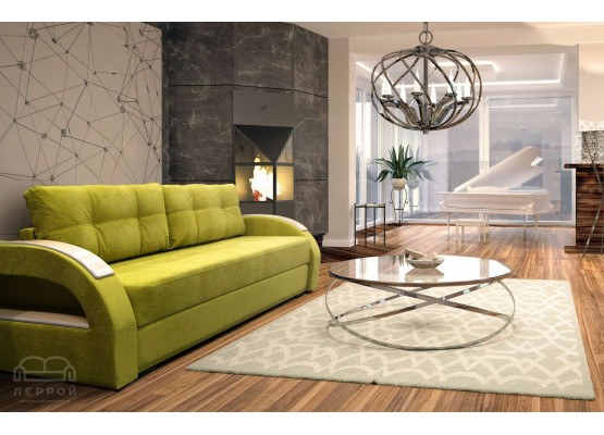 Диван-кровать "ЛОФТ" тик-так, Леррой