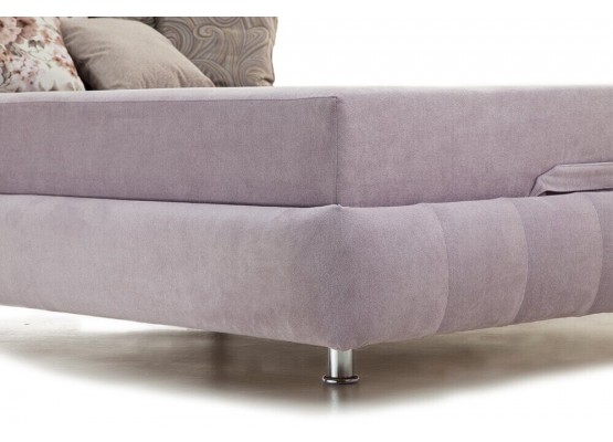 Тахта "Реми" с газлифтом и LED подсветкой, Леррой