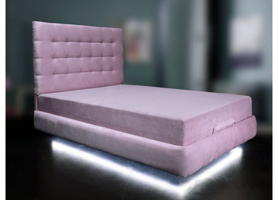Тахта "Реми" с газлифтом и LED подсветкой, Леррой