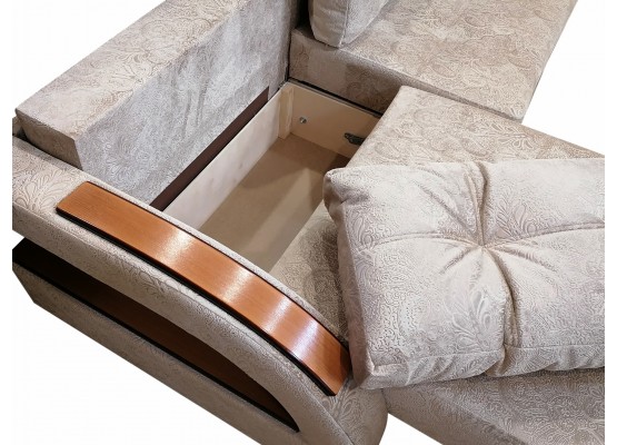 Угловой диван "ЛОФТ Dable" шаговый, Леррой