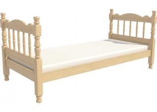 Кровать одинарная «Алёнка» (Сосна)