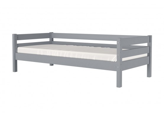 Кровать одинарная «Глория» (Антрацит), БРАВОмебель