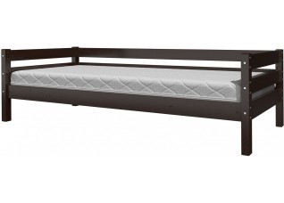 Кровать одинарная «Глория» (Орех тёмный)