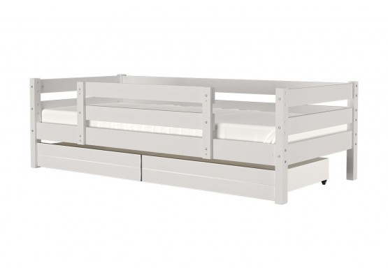 Кровать одинарная «Глория» (Белый), БРАВОмебель