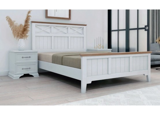 Кровать «Грация-5»  (Белый), БРАВОмебель