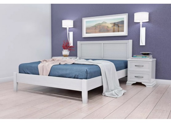 Кровать «Грация-3»  (Белый), БРАВОмебель