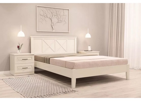 Кровать «Грация-2»  (Слоновая кость), БРАВОмебель
