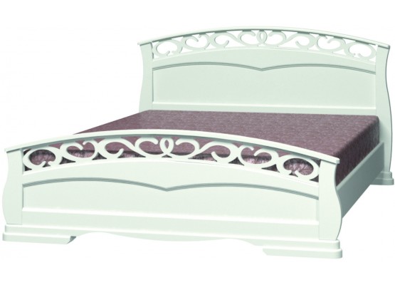 Кровать «Грация-1»  (Белый), БРАВОмебель