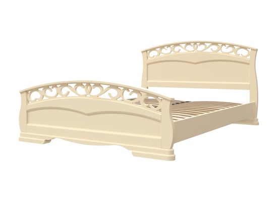 Кровать «Грация-1»  (Слоновая кость), БРАВОмебель