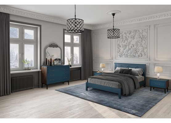 Кровать «Грация-2»  (Сапфир), БРАВОмебель