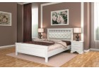 Кровать двойная «Грация» (Белый), БРАВОмебель