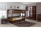 Кровать двухярусная «Джуниор» (Орех), БРАВОмебель