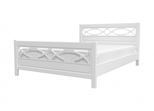 Кровать «Лоренсо» (Белый)