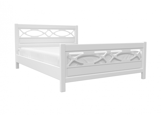 Кровать «Лоренсо» (Белый), БРАВОмебель