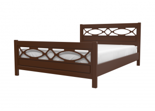 Кровать «Лоренсо»  (Орех)