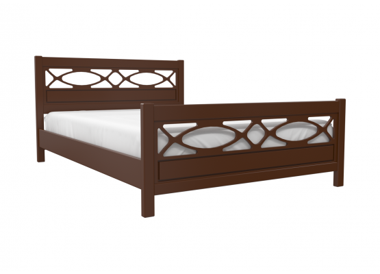 Кровать «Лоренсо»  (Орех), БРАВОмебель