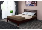 Кровать «Вероника»  (Орех тёмный), БРАВОмебель