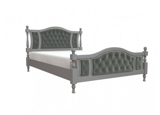 Кровать «Жасмин» (Антрацит), БРАВОмебель