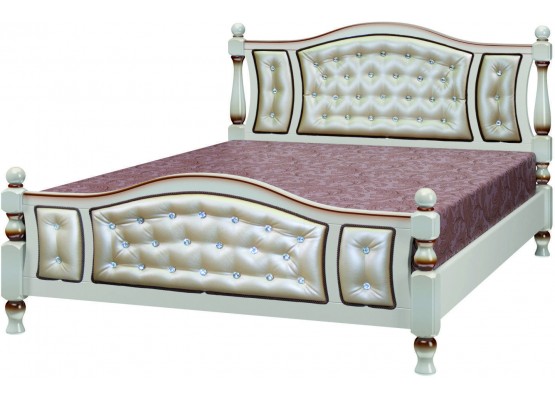 Кровать «Жасмин» (Дуб молочный), БРАВОмебель