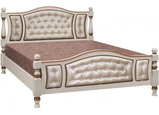 Кровать «Жасмин» (Дуб молочный), БРАВОмебель