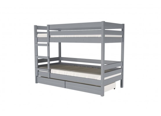 Кровать двухярусная «Джуниор» (Белый), БРАВОмебель