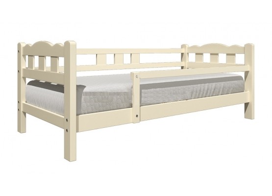 Кровать одинарная «Мия» (Слоновая кость), БРАВОмебель