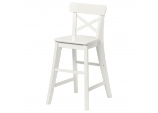 Детский барный стул ИНГОЛЬФ белый