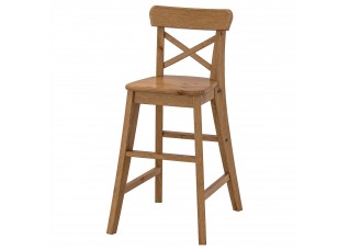 Детский барный стул ИНГОЛЬФ коричневый