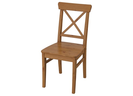 Стул из массива ИНГОЛЬФ без отделки, ИКЕЯ