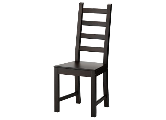 Стул из массива КАУСТБИ черный, ИКЕЯ
