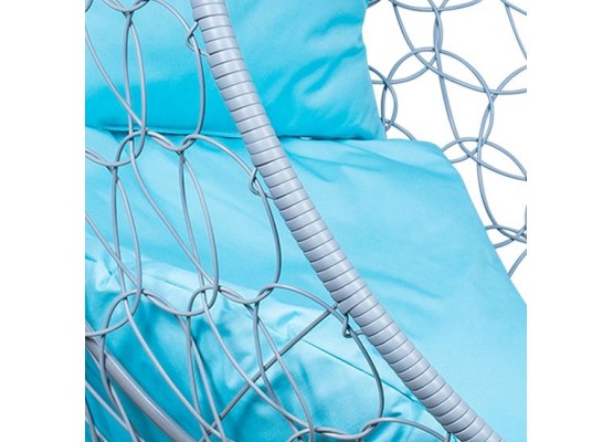 Подвесное кресло Leset Луна серое, Leset