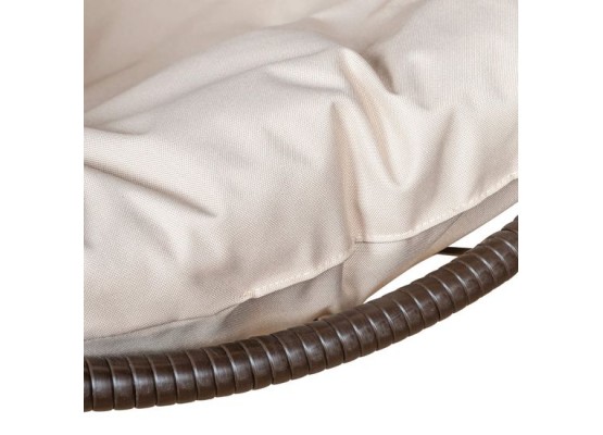 Подвесное кресло Leset Бали коричневое, Leset