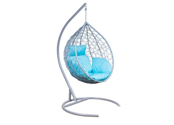 Подвесное кресло Leset Эва серое, Leset