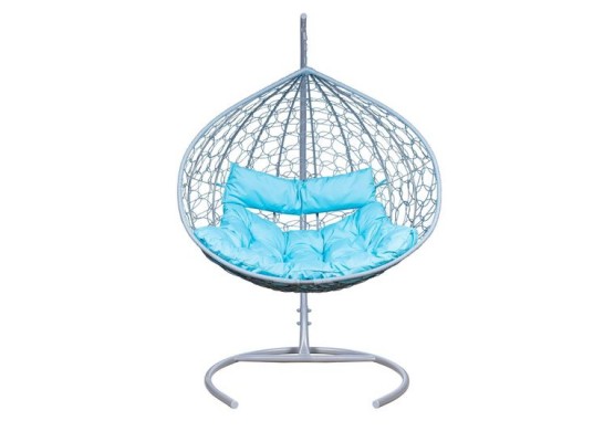 Подвесное кресло Leset Бали серое, Leset