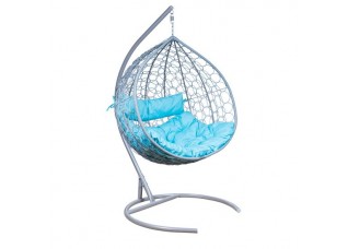 Подвесное кресло Leset Бали серое
