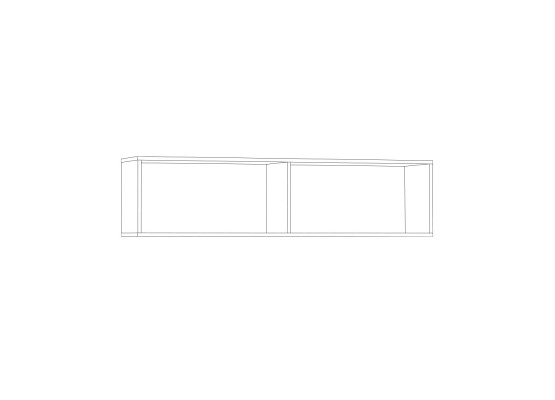 Шкаф навесной в гостиную «Ливерпуль», Моби-Мебель