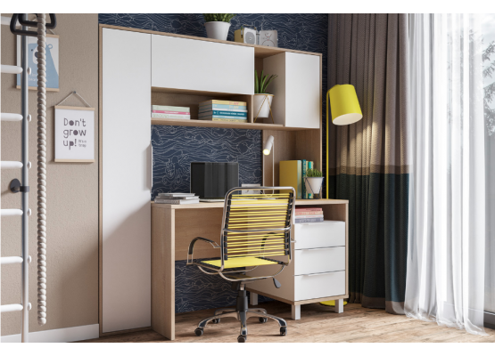 Стол рабочий «Комфорт» 12.95 N, Моби-Мебель