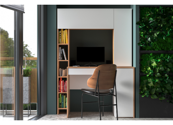 Стол рабочий «Комфорт» 12.95 N, Моби-Мебель