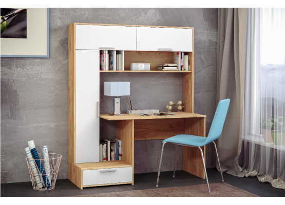 Домашний офис «Лайт» 03.243 Н, Моби-Мебель