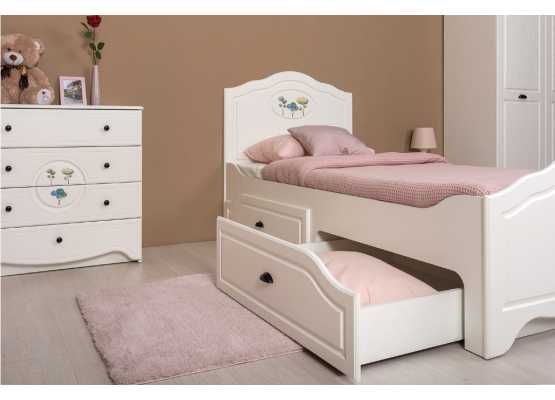 Модульная система для детской «Роуз», Моби-Мебель