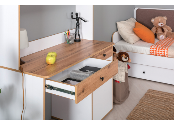 Модульная система для молодежной «Вуди», Моби-Мебель