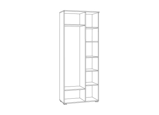 Прихожая «Гранд» 13.226, Моби-Мебель