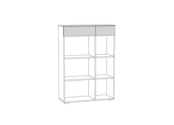 Комод «Лайн» 13.121, Моби-Мебель