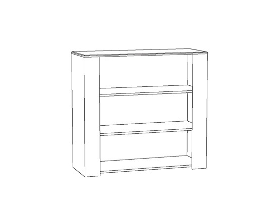 Комод большой «Амели» 13.107, Моби-Мебель