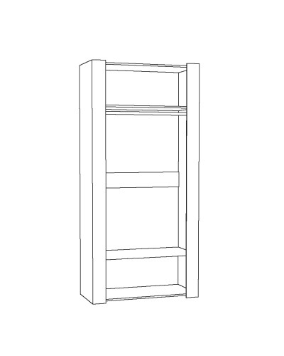 Шкаф для одежды «Амели» 13.133 - 1