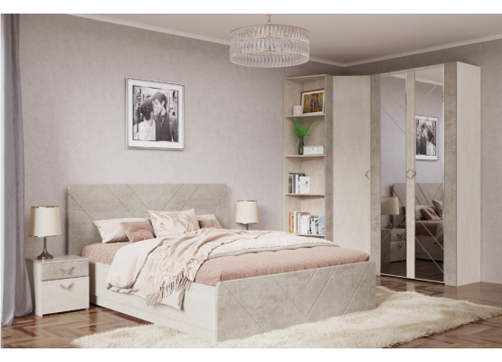 Спальный гарнитур «Амели», Моби-Мебель