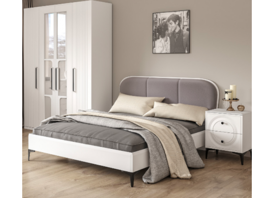 Кровать в спальню «Валенсия» 11.36.02, Моби-Мебель