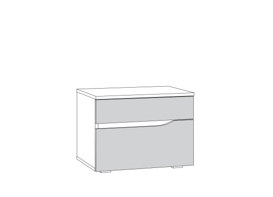 Тумба прикроватная «Муссон» 16.03, Моби-Мебель