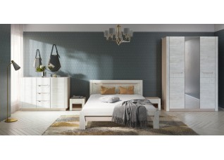 Спальня Ривьера композиция #2 шимо светлый/дуб винтенберг/ингрит