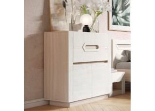 Комод Ривьера 970х430х985 шимо светлый/дуб винтенберг/ингрит РИВ16